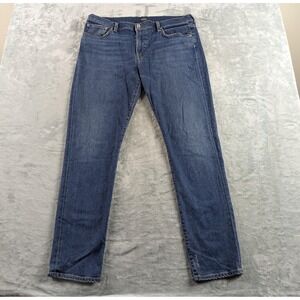 Citizens Of Humanity The London Jeans Mens 38x31 Blue Slim Tapered Distress USA